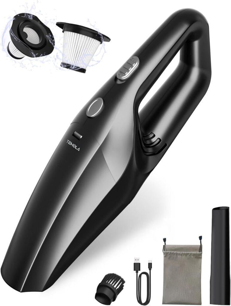 TEMOLA Car Vacuum Cleaner