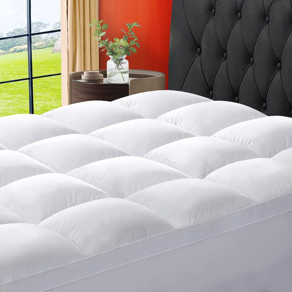 SOPAT Down Alternative Pillow Top Mattress Cover