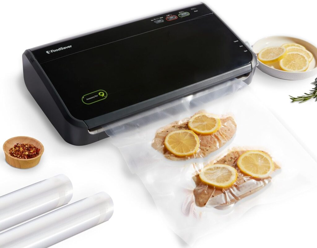FoodSaver Vacuum Sealer Machine with Automatic Bag Detection