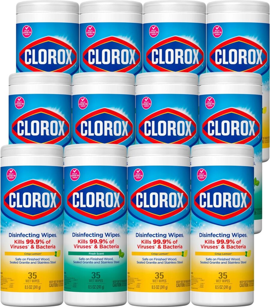 Clorox Disinfecting Wipes Value Pack, 15 Pack