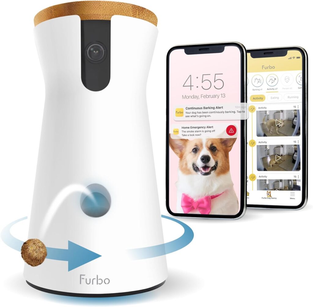 Furbo 360° Rotating Smart Dog Camera Treat Dispenser