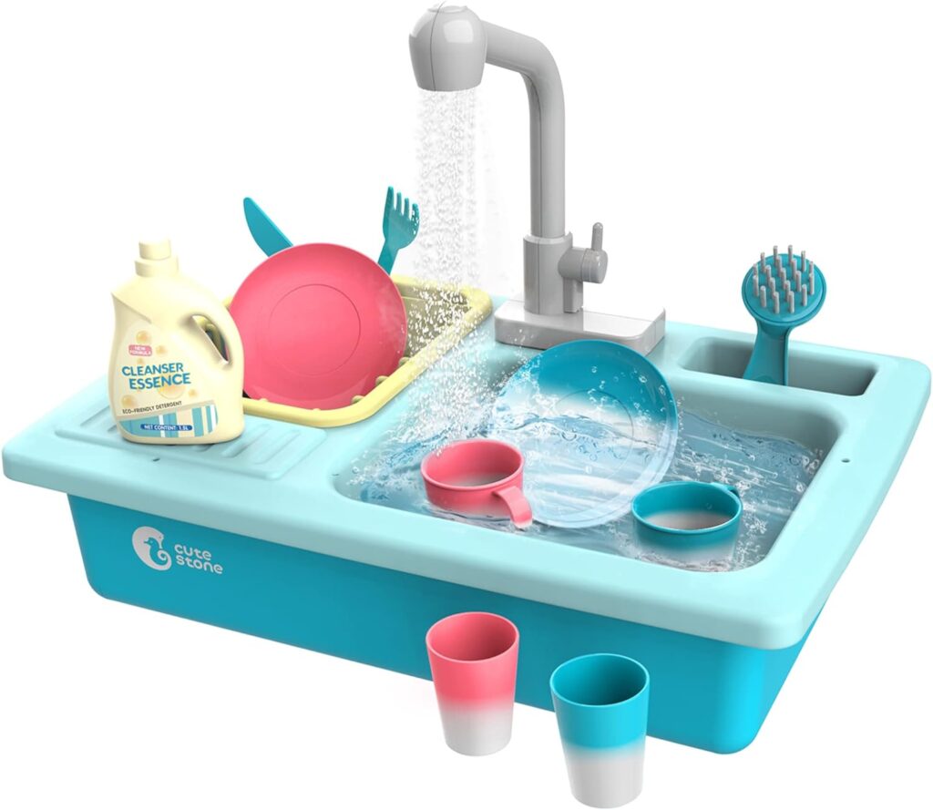 CUTE STONE Color Changing Kitchen Sink Toy