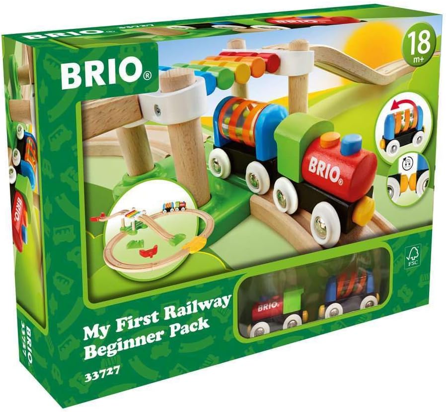 BRIO My First Railway – 33727 Beginner Pack