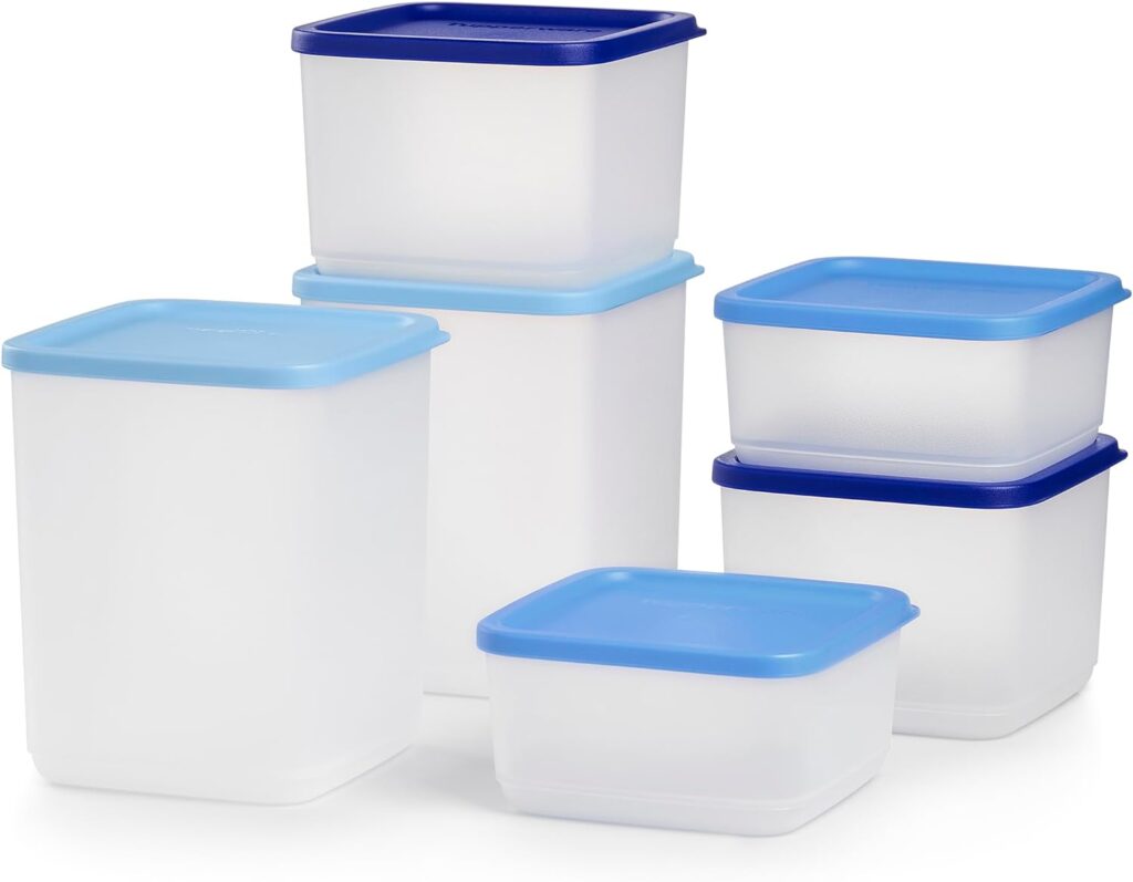 Tupperware Stacking Square Storage Set