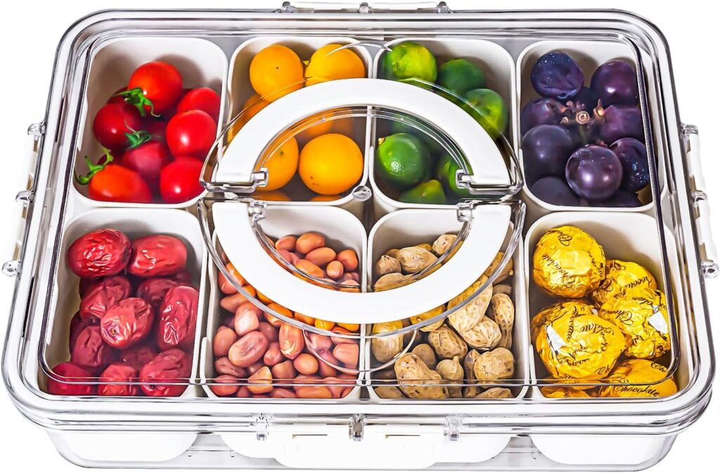 Snackle Box for Portable Snack Platters