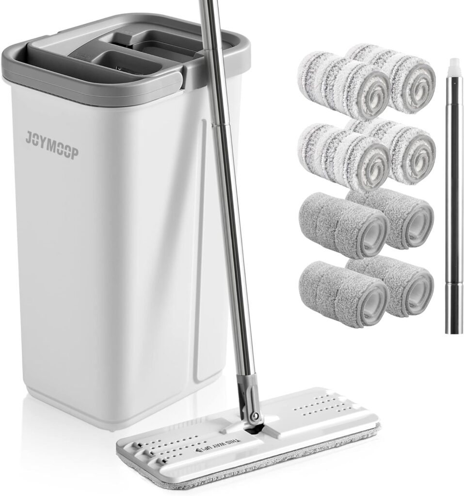 JOYMOOP Mop and Bucket with Wringer Set