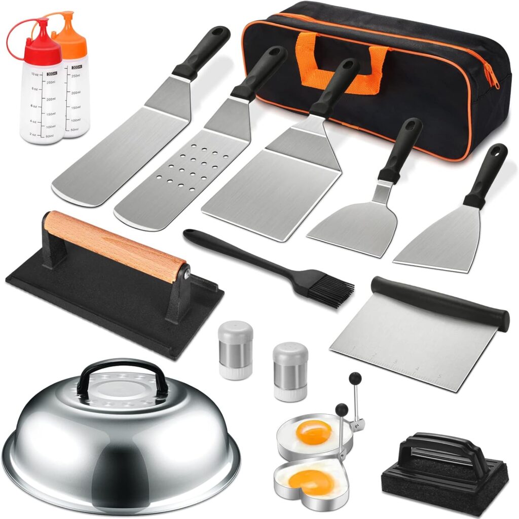 18-Piece Griddle and Grill Accessories
