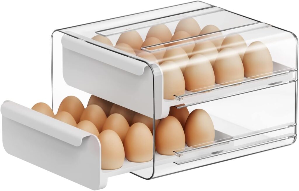 Large Capacity Egg Holder for Refrigerator