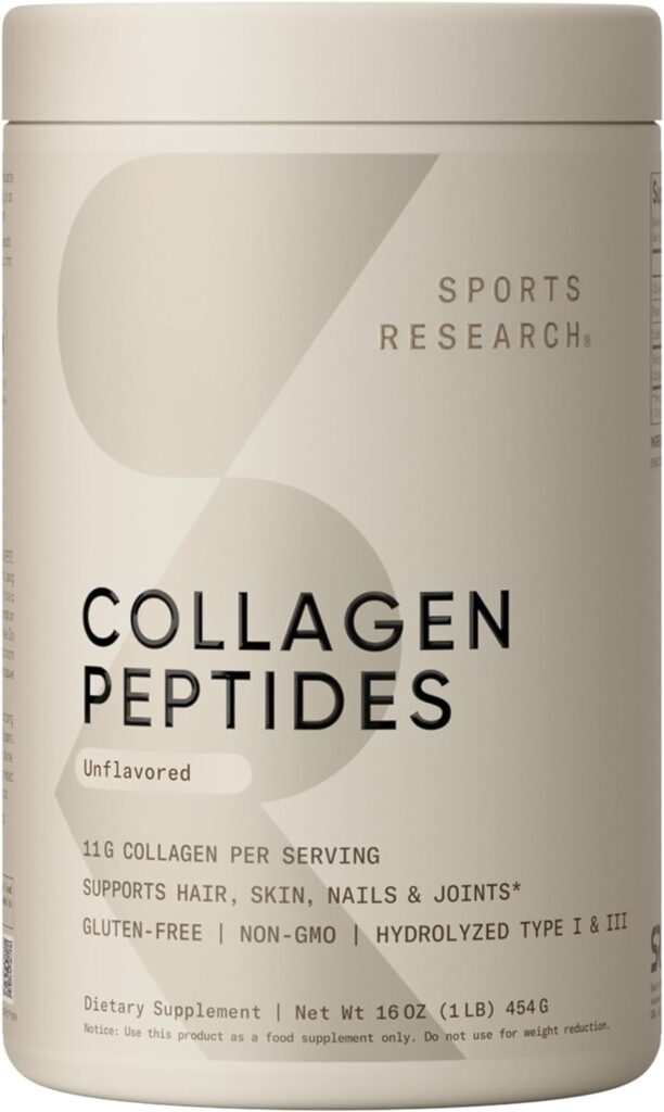 Sports Research Collagen Peptides for Women & Men