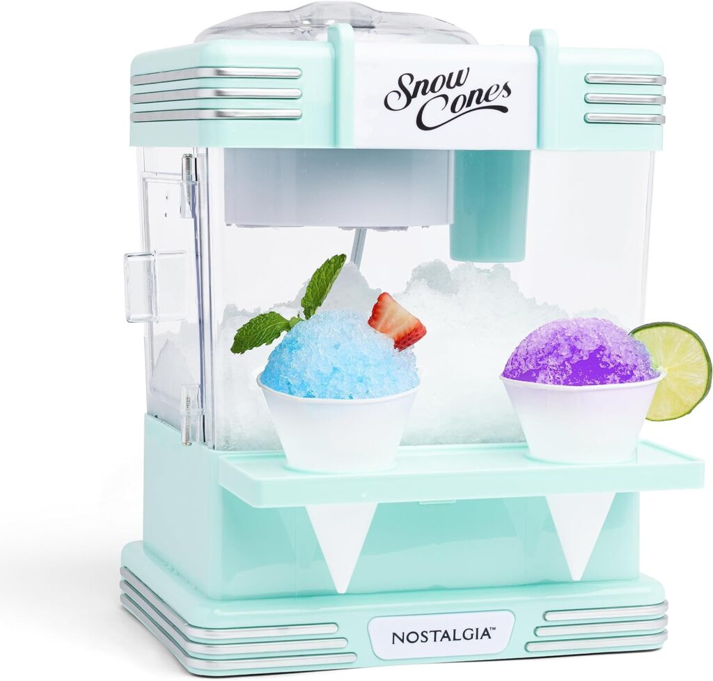 Nostalgia Snow Cone Shaved Ice Machine