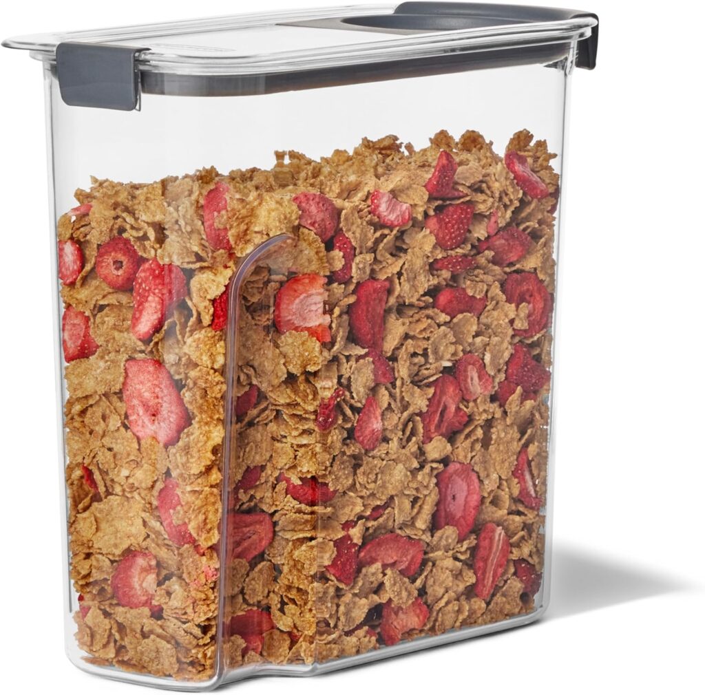 Rubbermaid Brilliance Airtight Cereal Food Storage Container