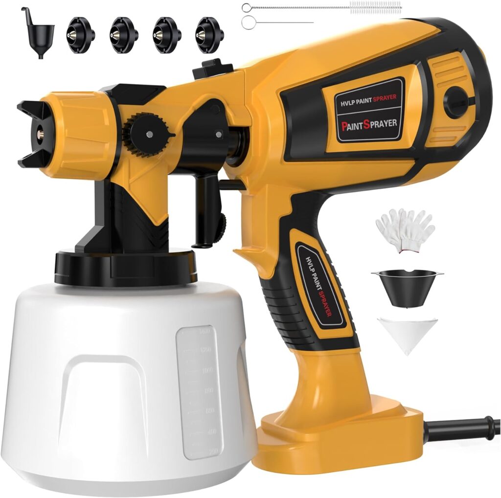 Paint Sprayer-1000W-High-Power-Electric-Spray-Paint-Gun