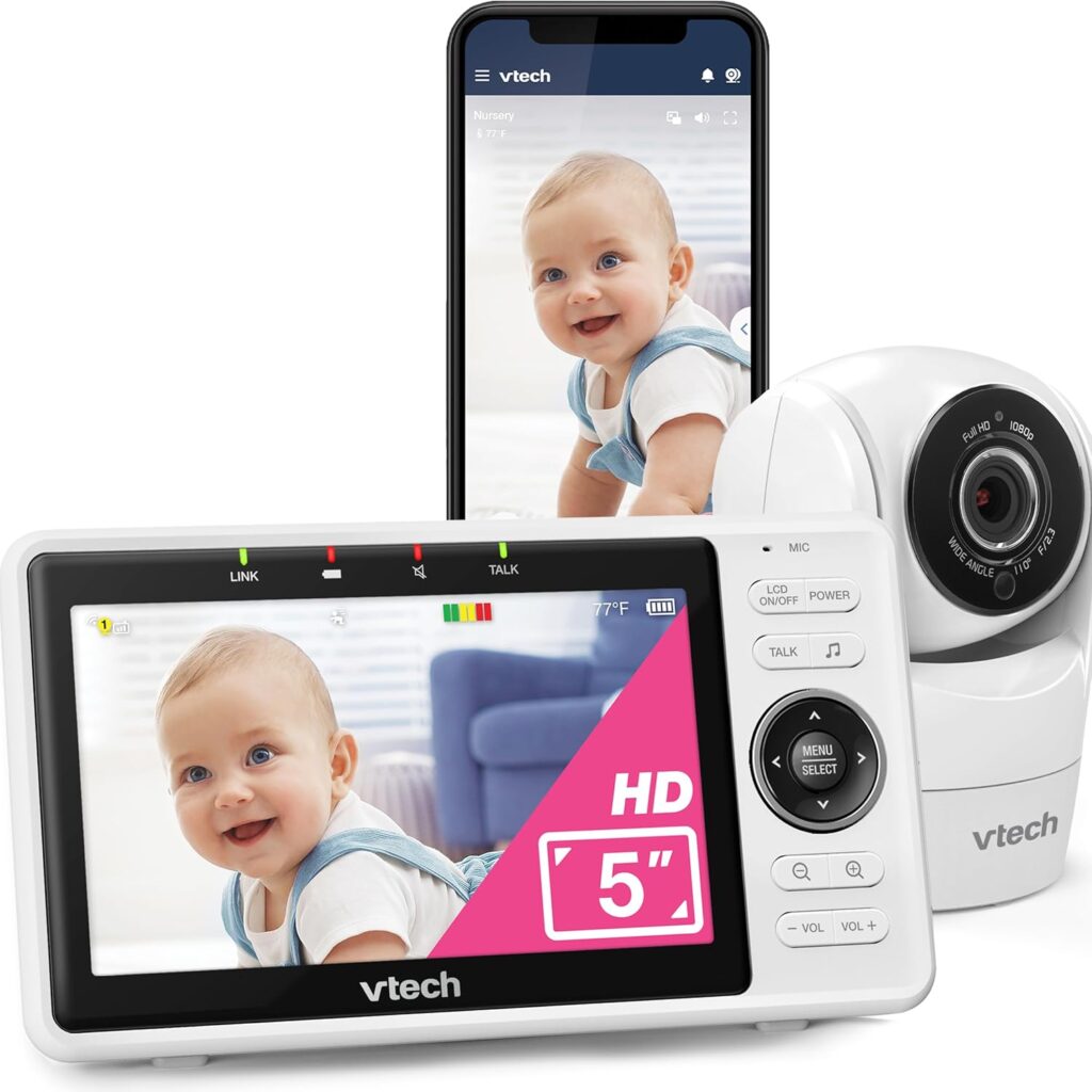 VTech Upgraded Smart WiFi Baby Monitor VM901