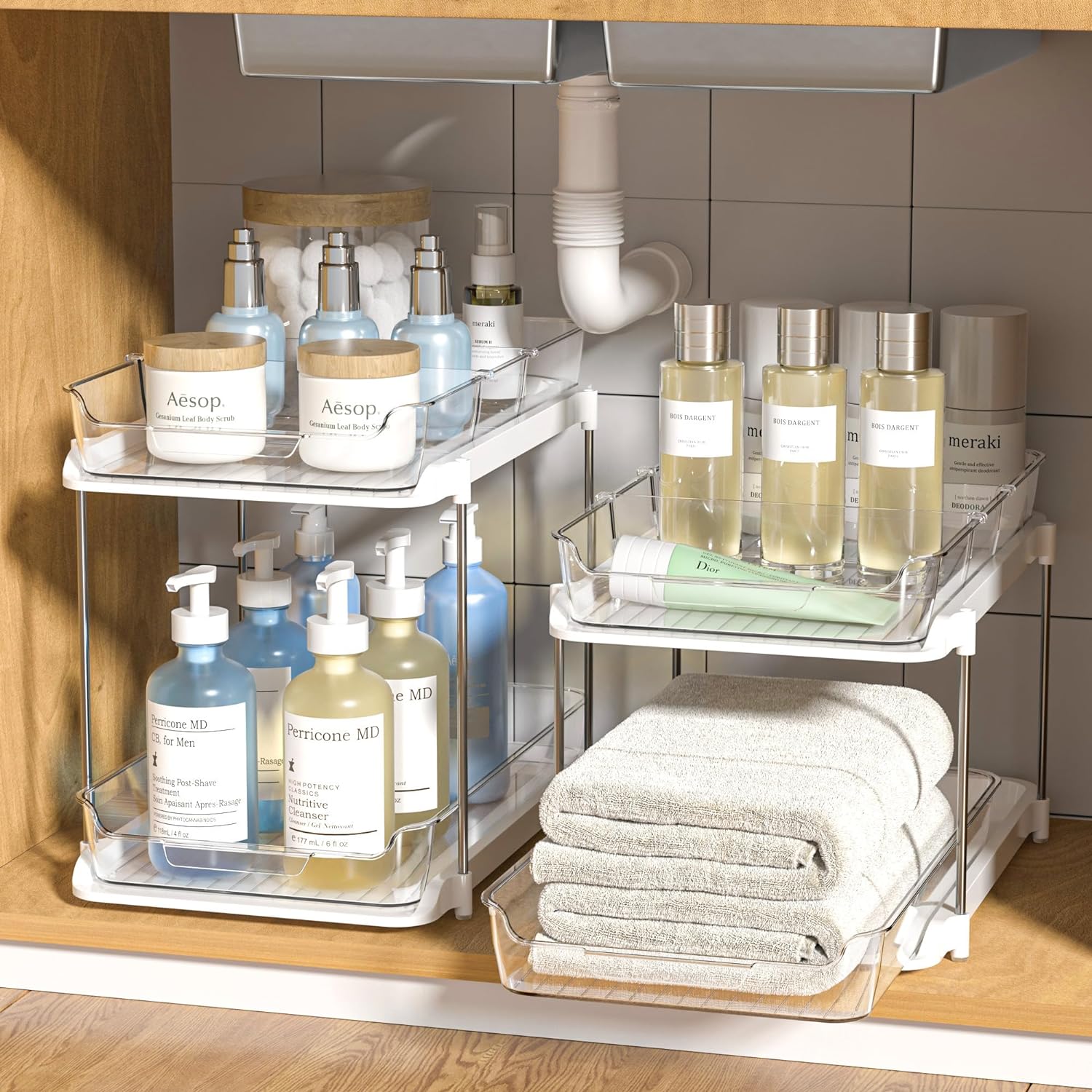 Delamu 2-Tier Bathroom Organizer