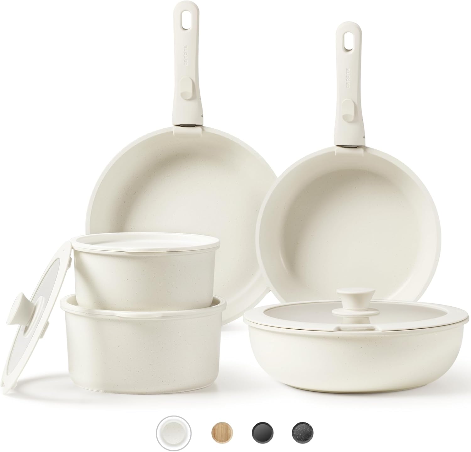 CAROTE Pots and Pans Cookware Sets