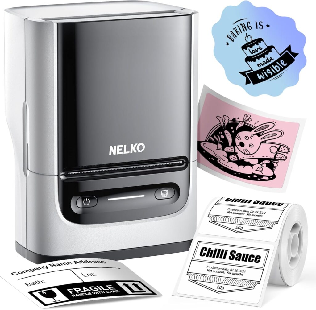 Nelko Label Maker Machine