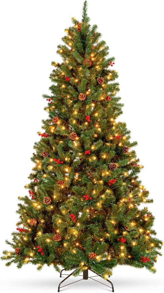 Best Choice Products 6ft Pre-Lit Artificial Christmas Tree