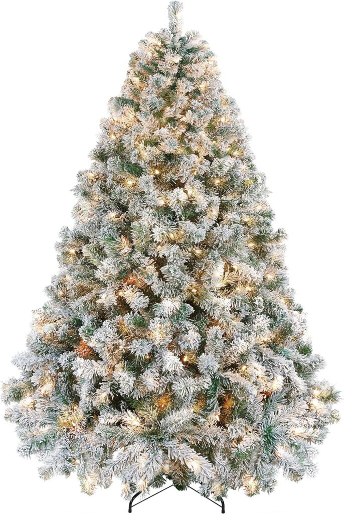 Yaheetech 6ft Pre-Lit Artificial Christmas Tree