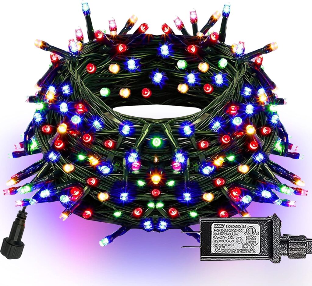 Dazzle Bright 300 LED Christmas String Lights