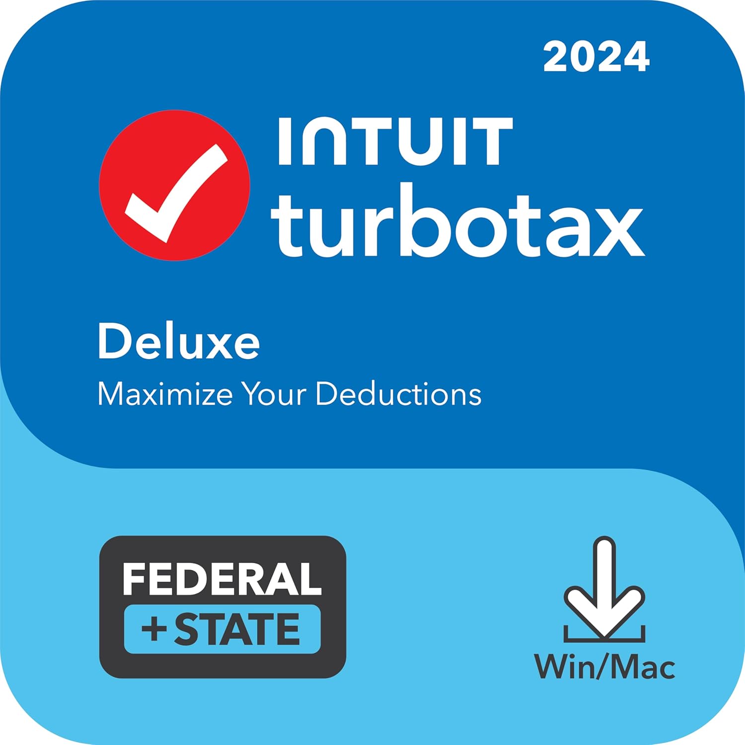 TurboTax Deluxe 2024 Tax Software