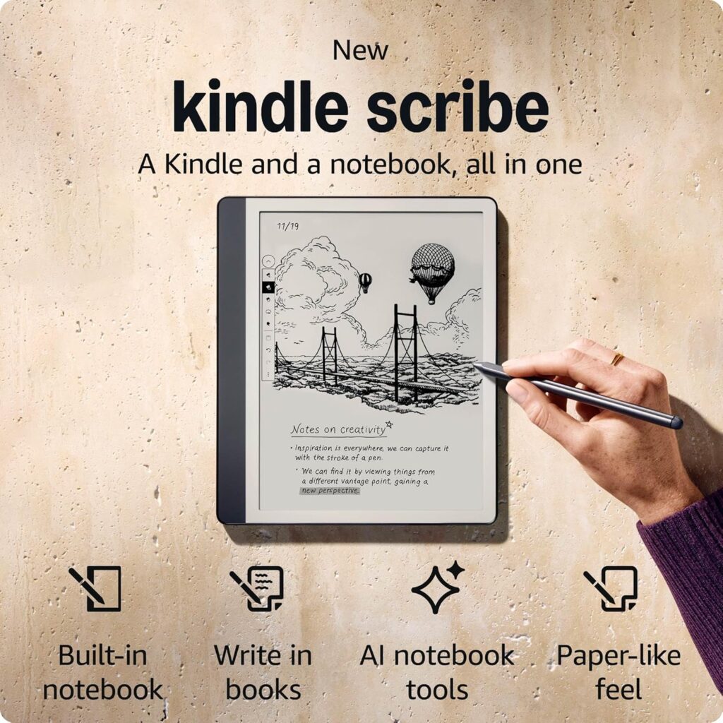 New Amazon Kindle Scribe