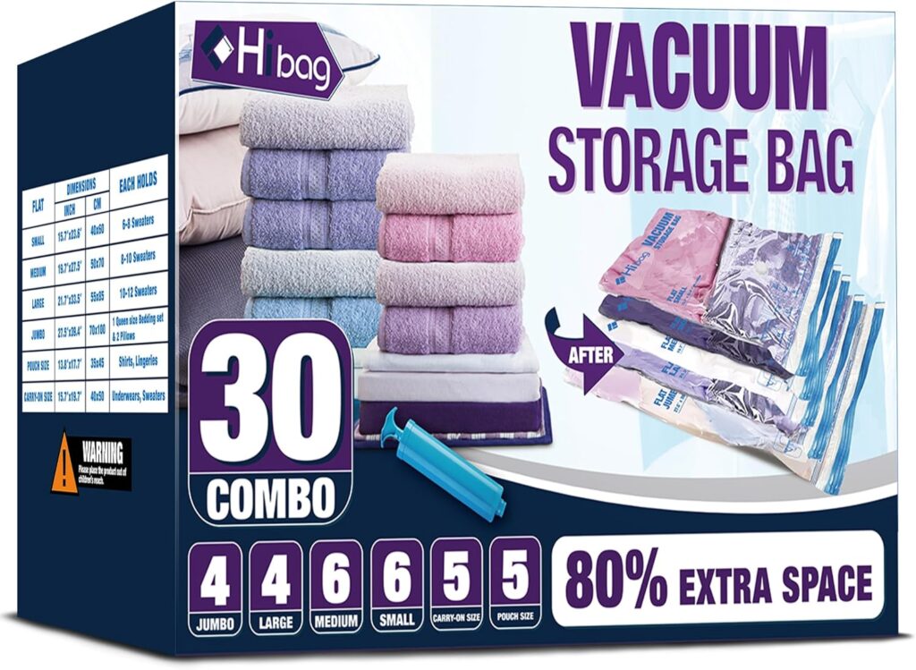 HIBAG Vacuum Storage Bags