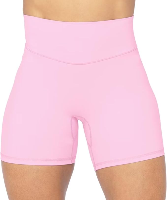 Sunzel No Front Seam High Waist Biker Shorts for Women