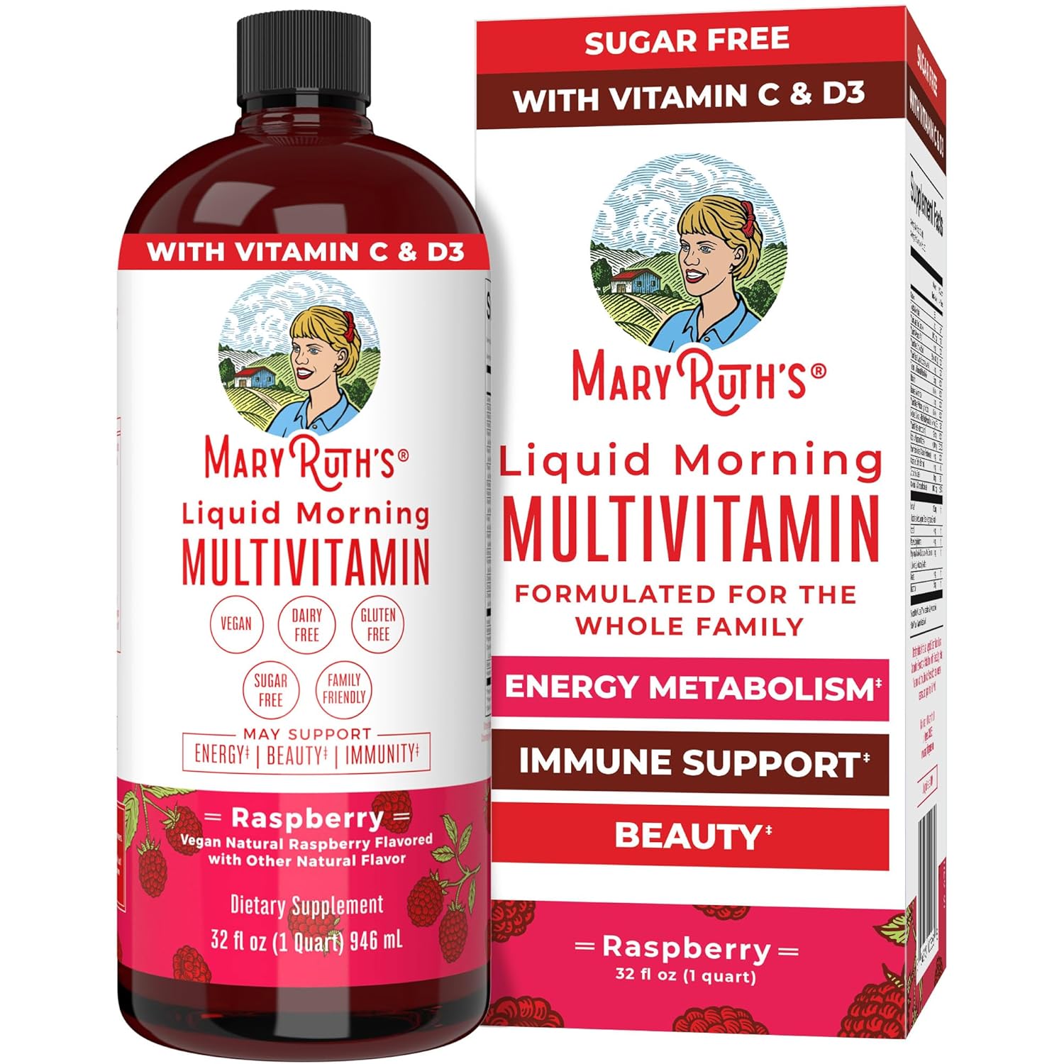 Multivitamin for Women, Men & Kids by MaryRuth's