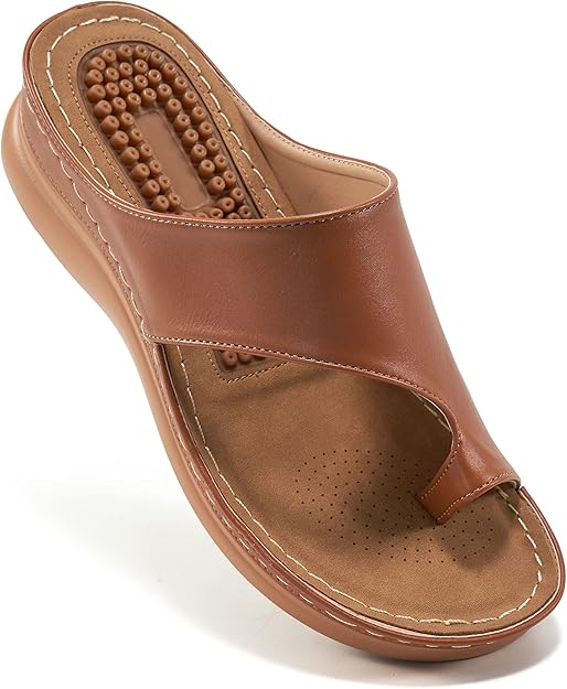 Aomigoct Sandals for Women Wedge Shoes
