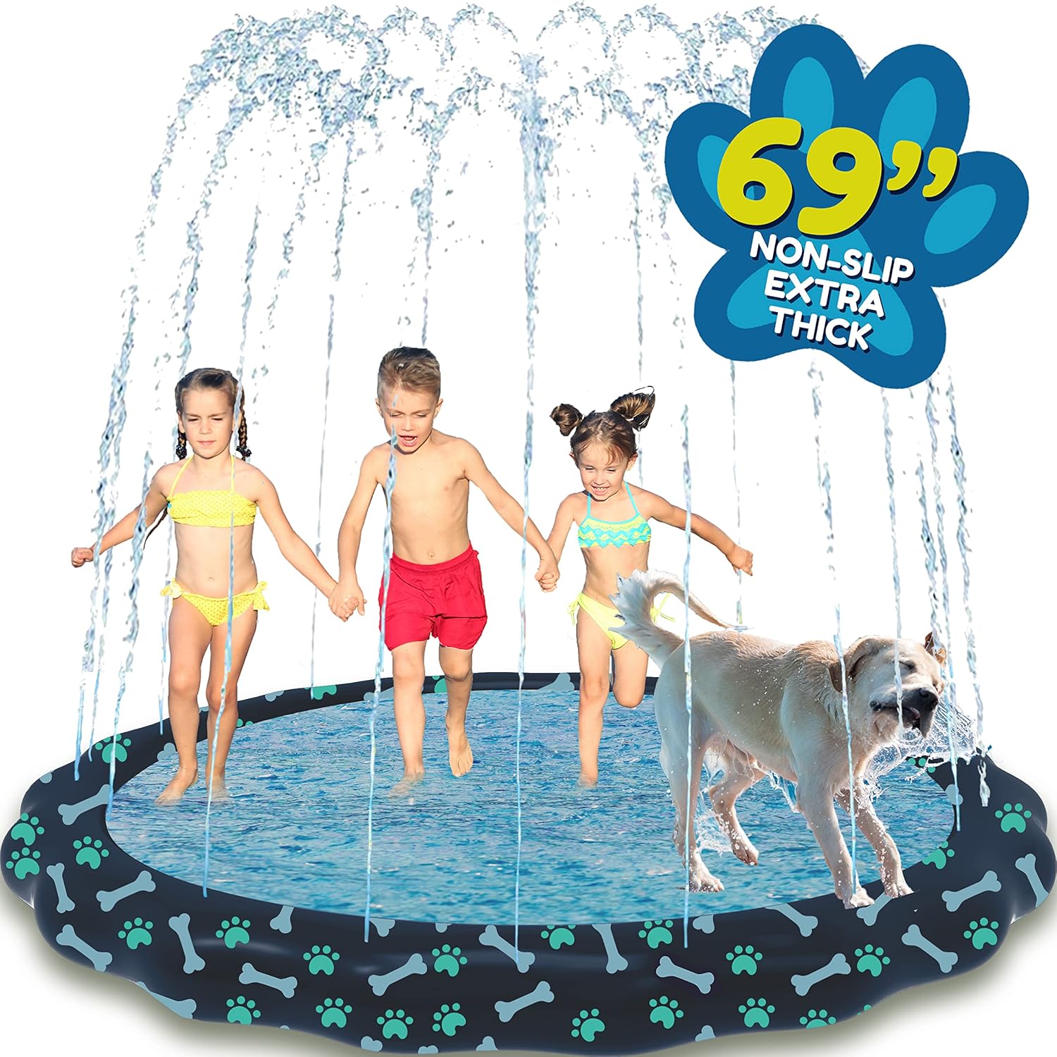 SplashEZ Non Slip Splash Pad