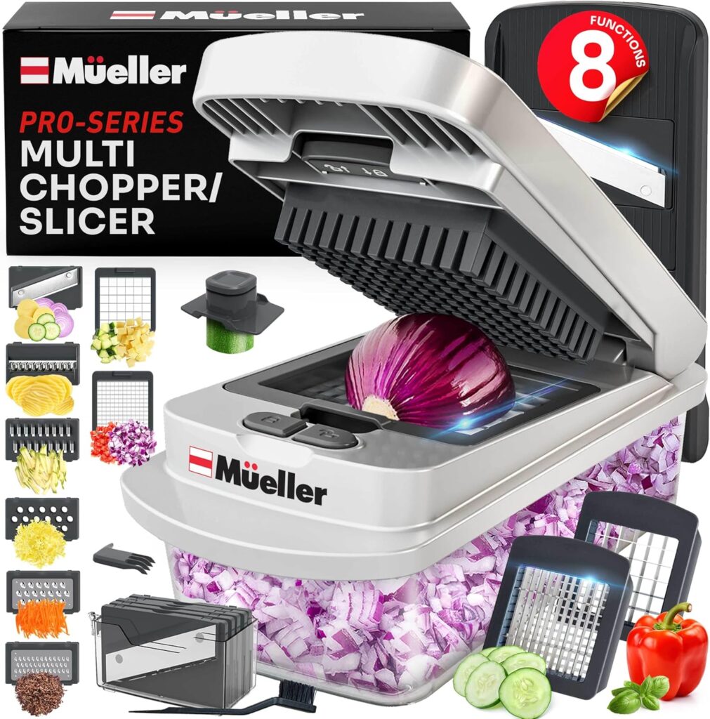 Mueller Pro-Series 10-in-1 Vegetable Chopper