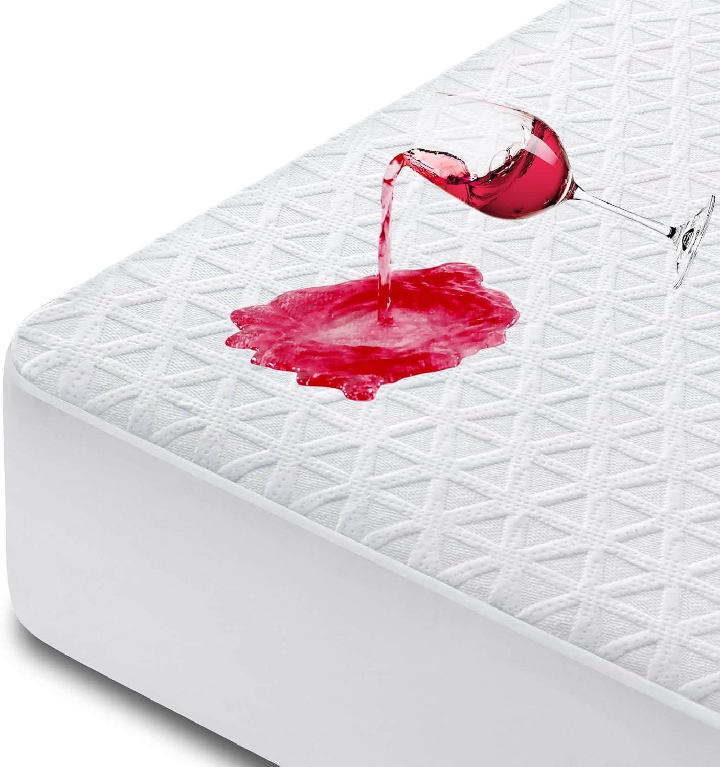 Premium 100% Waterproof Mattress Protector