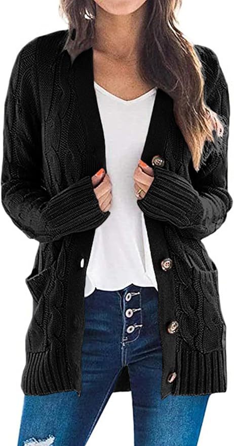 PRETTYGARDEN Women's Open Front Cardigan Sweaters