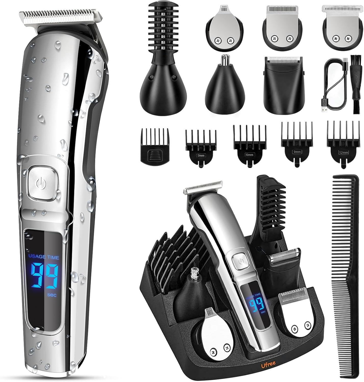 Ufree Beard Trimmer Kit for Men