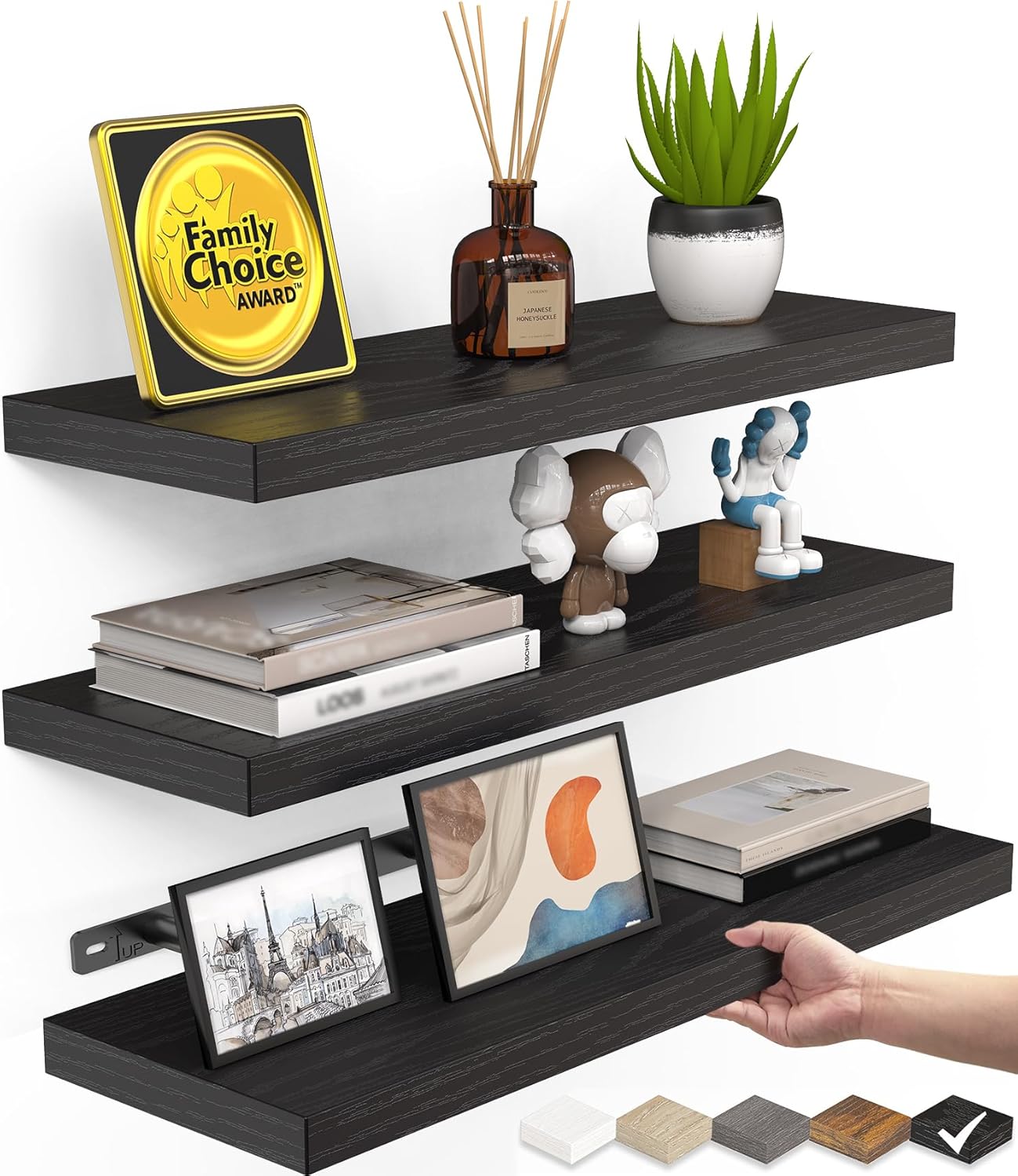 BAYKA Floating Shelves for Wall