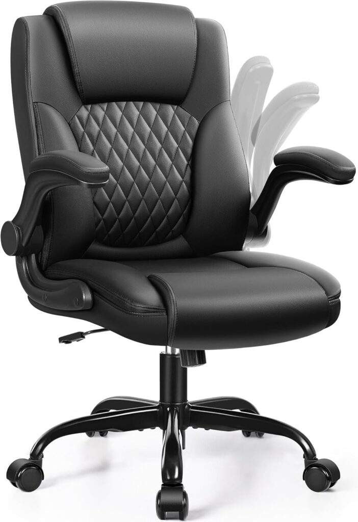 Leather Ergonomic Office Chair