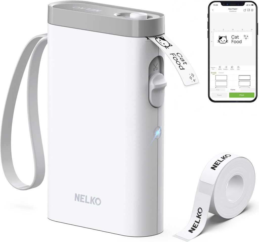 Nelko Label Maker Machine