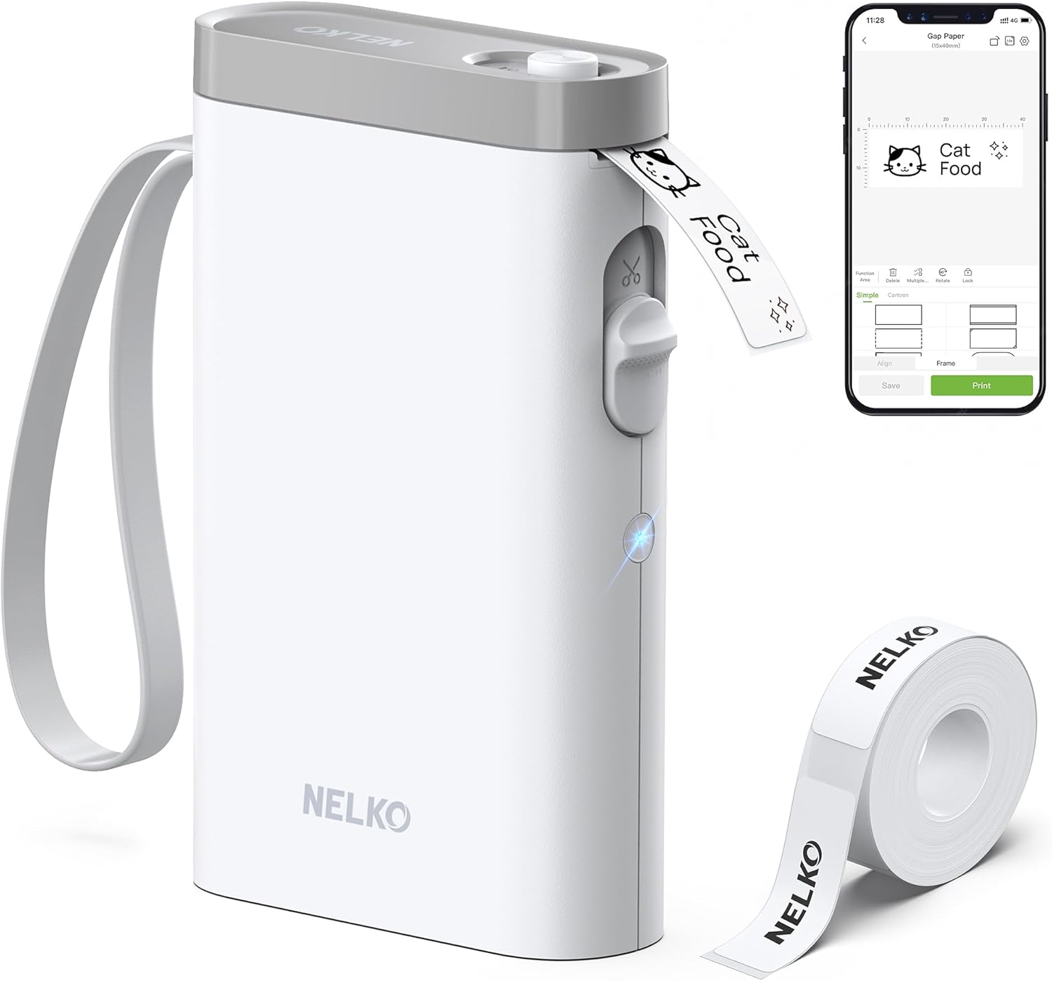 Nelko Label Maker Machine