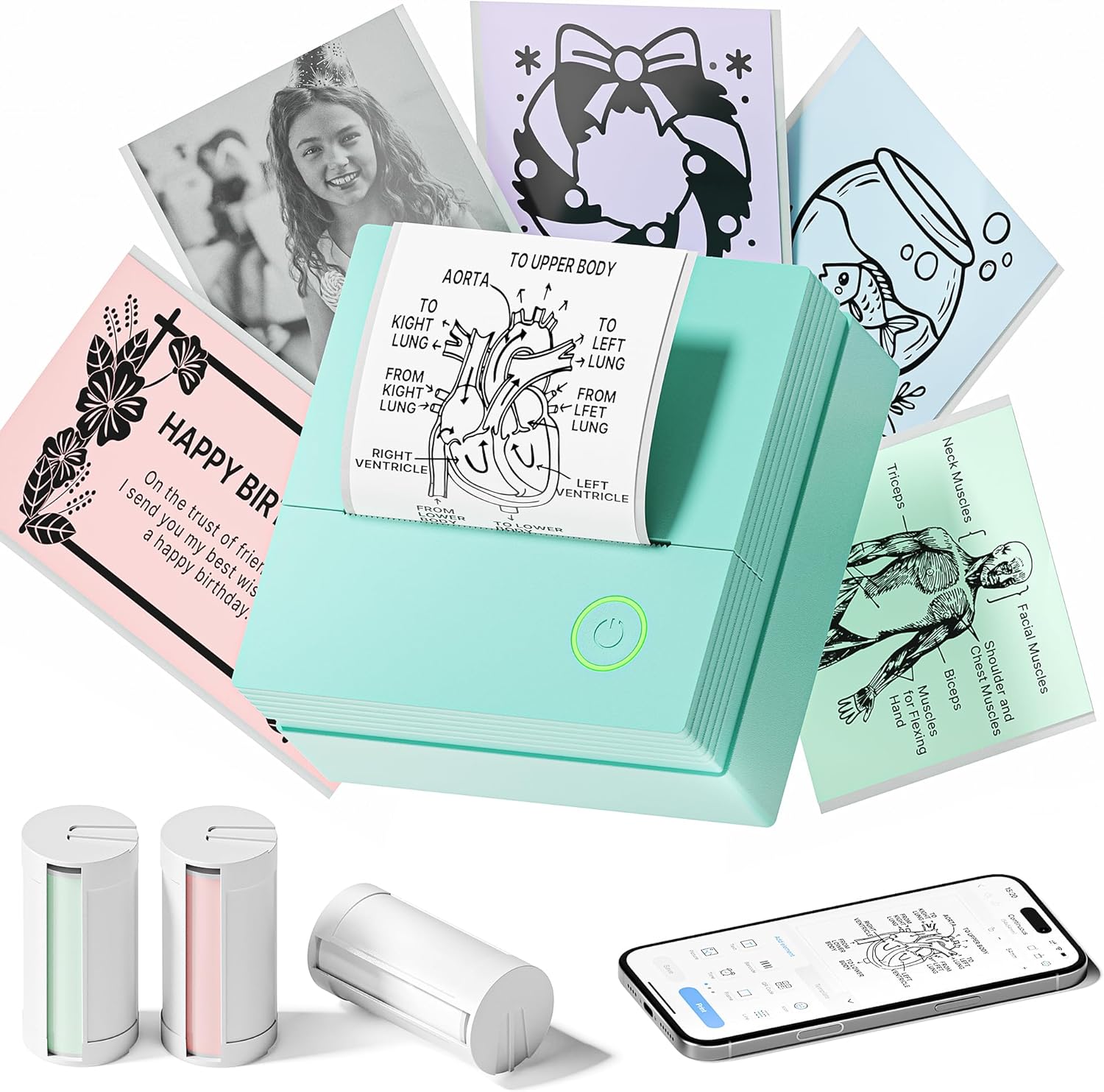 PM290 Mini Sticker Printer